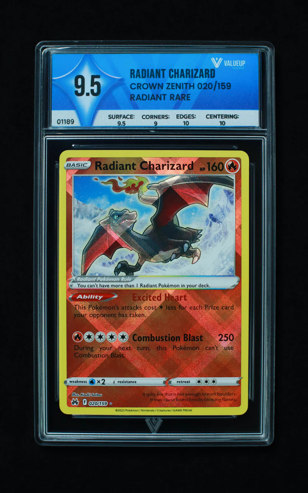 Radiant Charizard (VALUEUP) #01189-Kantocards