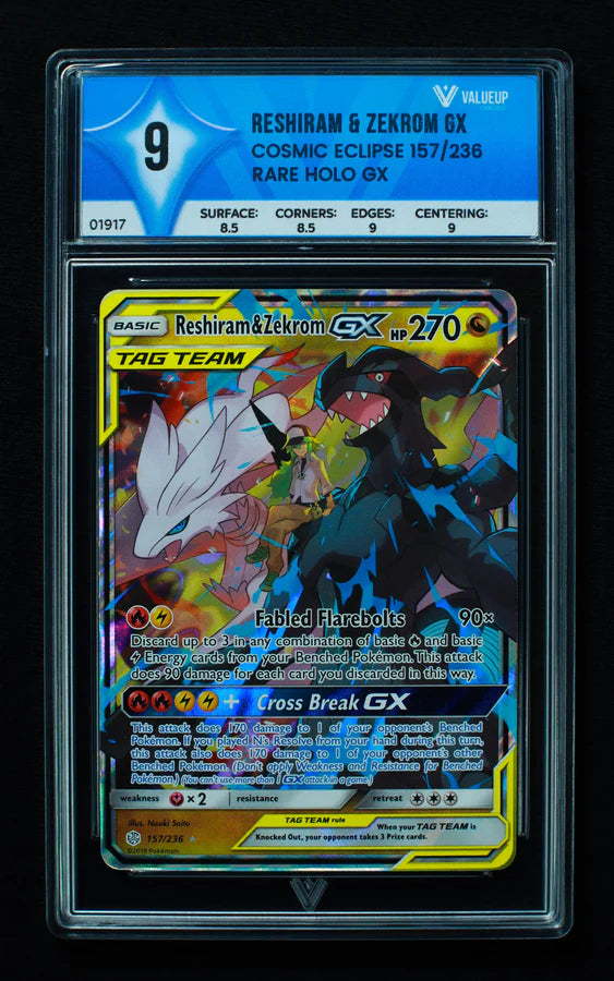 Reshiram & Zekrom GX (ValueUp) #01917 (Subasta)