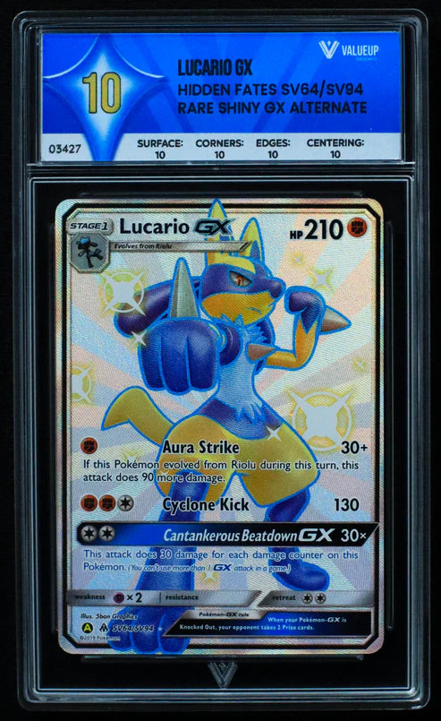 Lucario (VALUE UP) #03427-Kantocards
