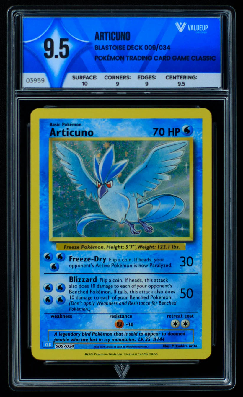 Articuno (VALUEUP) #03959-Kantocards