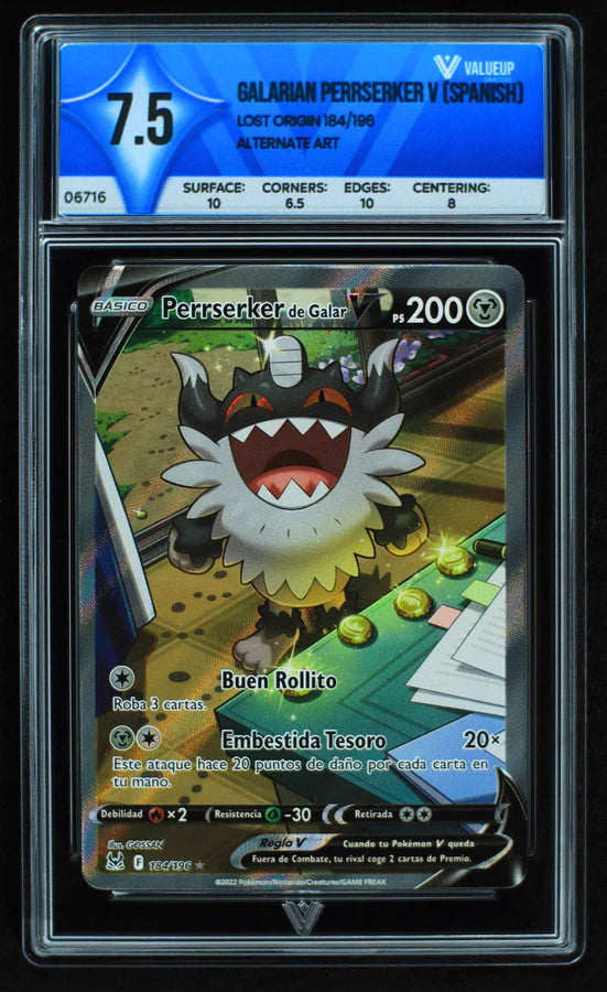 Galarian Perrserker V (ValueUp) #06716 (Subasta)