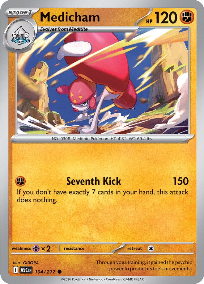 Medicham 104/217 - Common