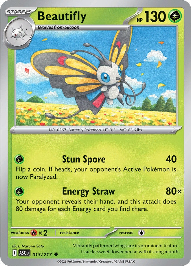 Beautifly 013/217 - Uncommon