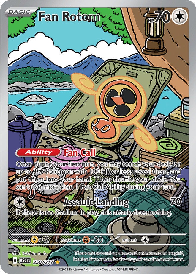 Fan Rotom 250/217 - Illustration Rare