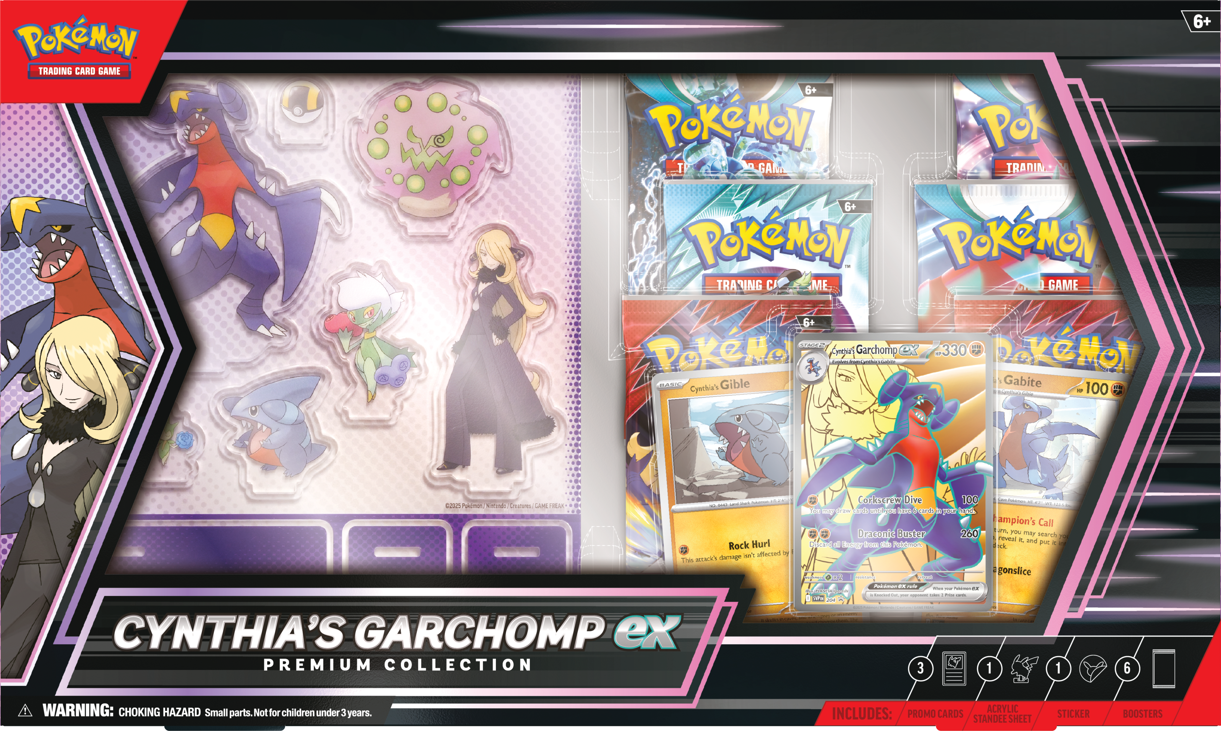 Cynthia's Garchomp ex Premium Collection