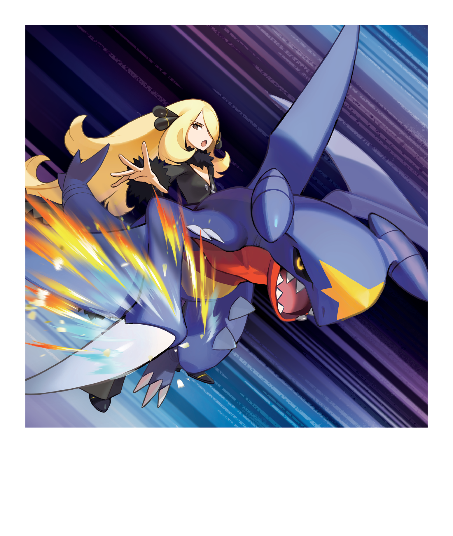 Cynthia's Garchomp ex Premium Collection-Kantocards
