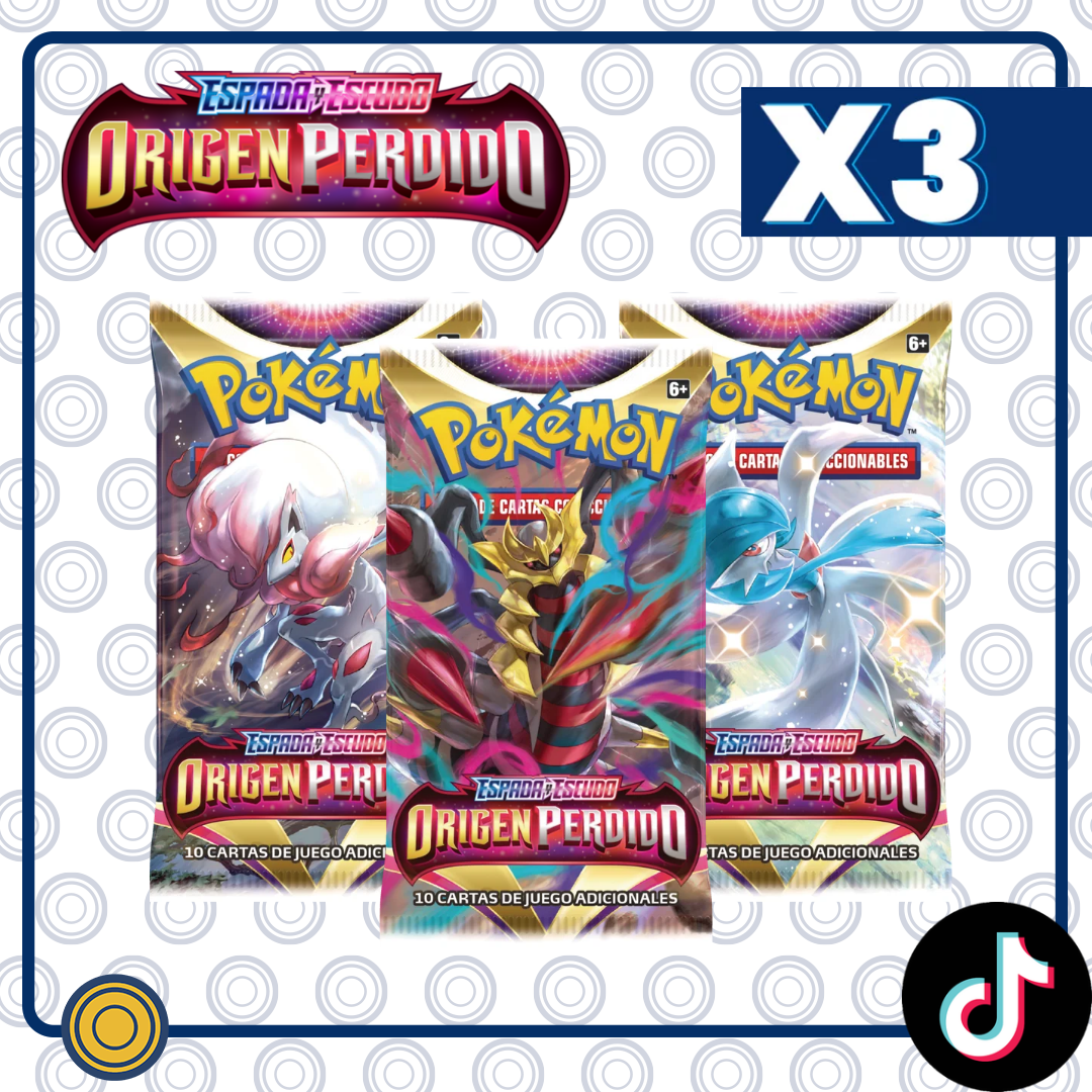 Lost Origin (ESPAÑOL) Booster Pack APERTURA EN VIVO (TIKTOK)