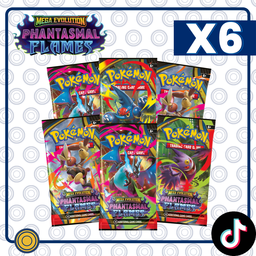 Phantasmal Flames - Booster Pack (×6) APERTURA EN VIVO