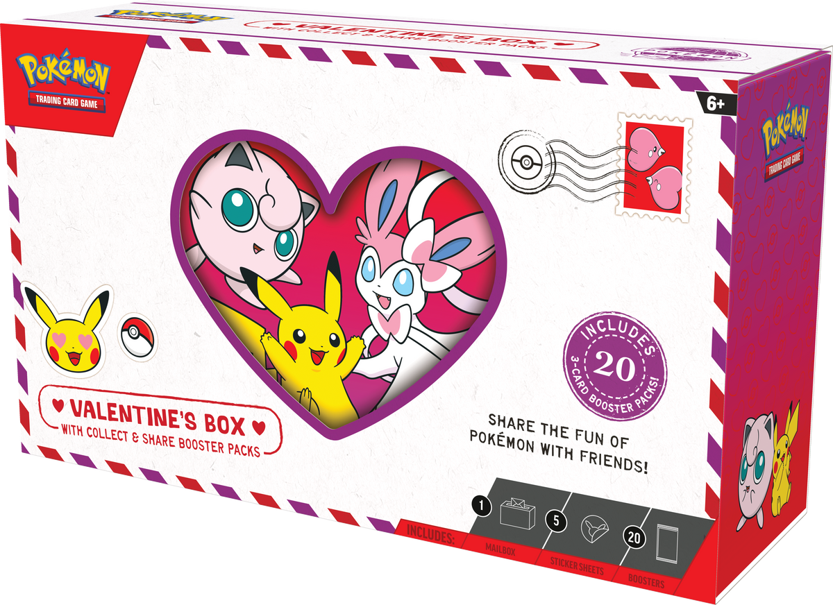 Pokémon TCG: Valentine's Box 2027 (PREVENTA PRÓXIMAMENTE)