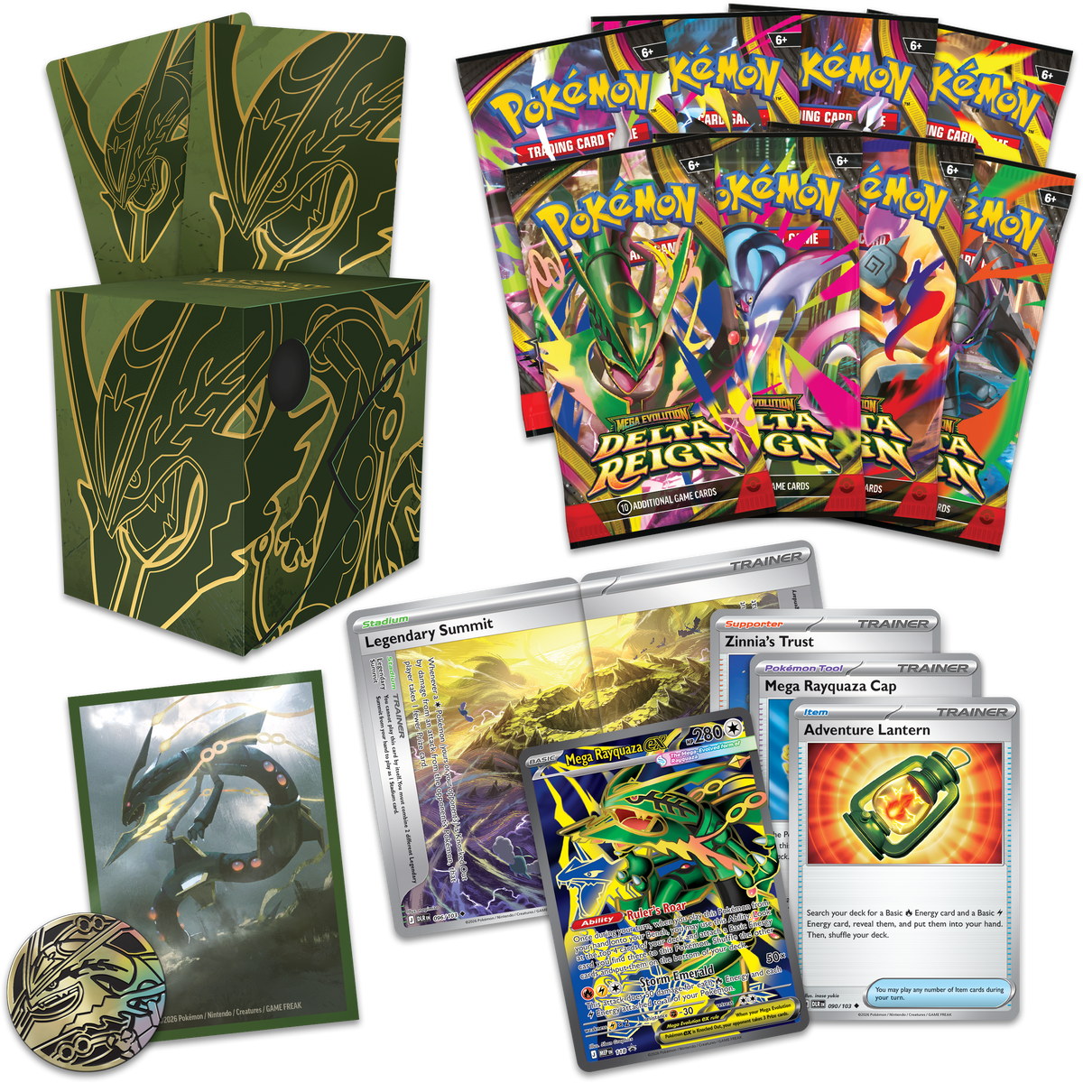 Mega Rayquaza ex Premium Tournament Collection (PREVENTA PRÓXIMAMENTE)