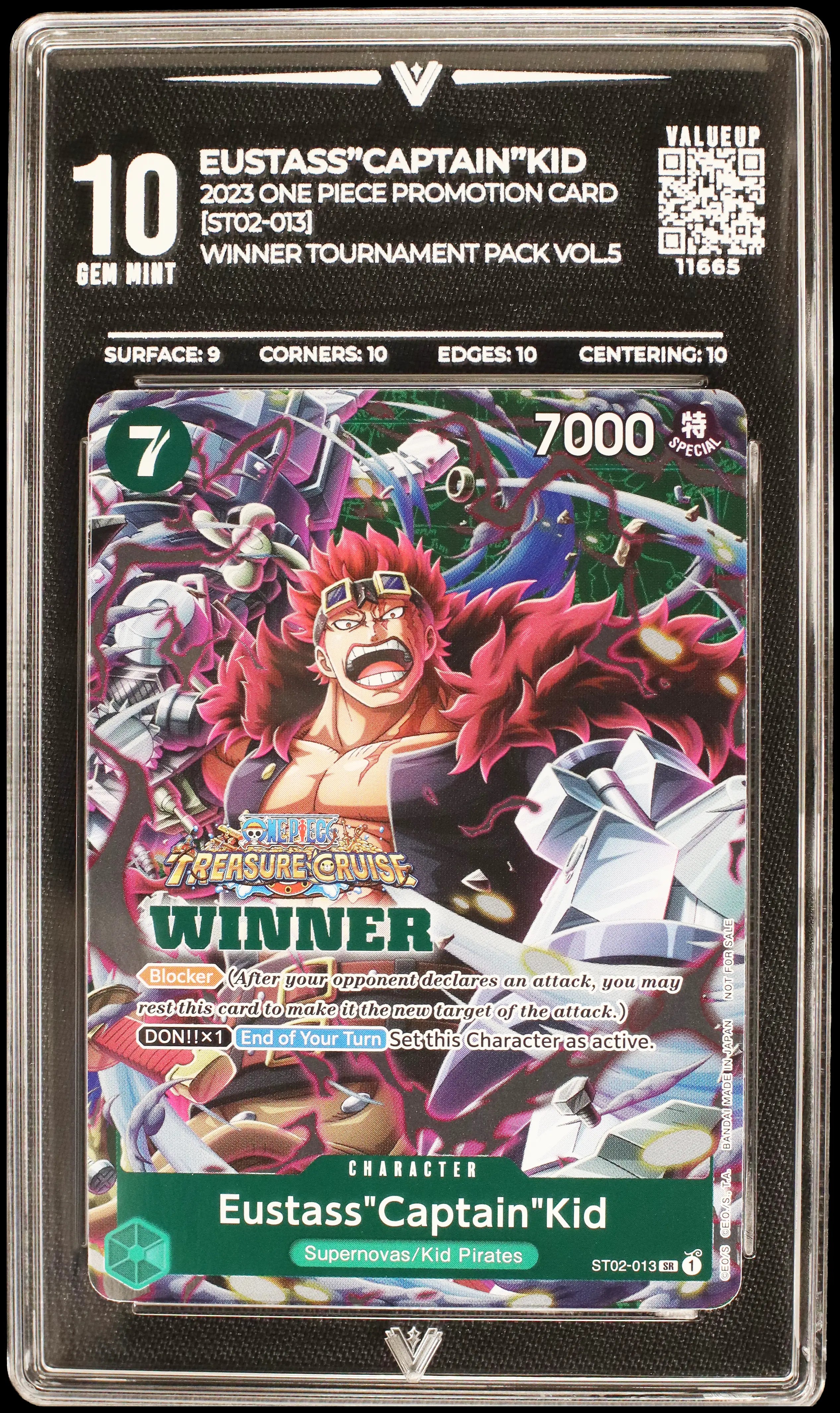 Eustass"Captain"Kid (VALUEUP) #11665 (Subasta)