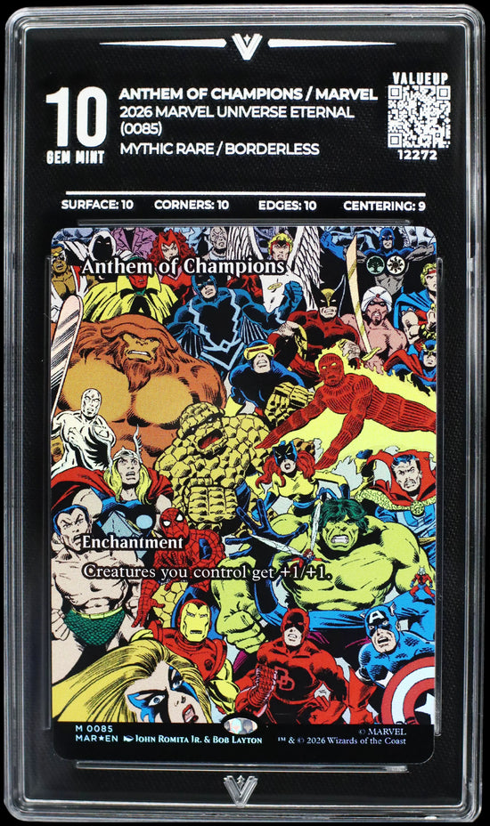 Anthem Of Champions / Marvel (VALUEUP) #12272 (Subasta)