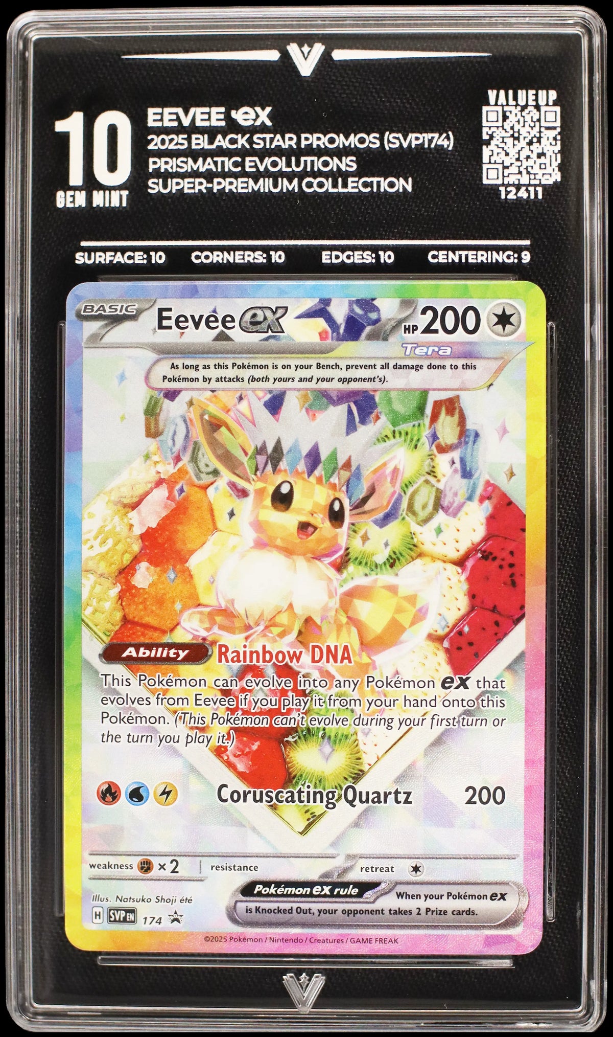 Eevee Ҽx (VALUEUP) #12411(Subasta)