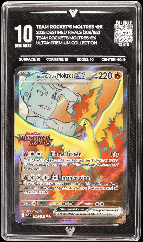 Team Rocket's Moltres Ҽx (VALUEUP) #12415(Subasta)