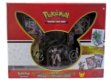 Mew & Mewtwo Super Premium Collection (Daño minimo en plastico)-Kantocards