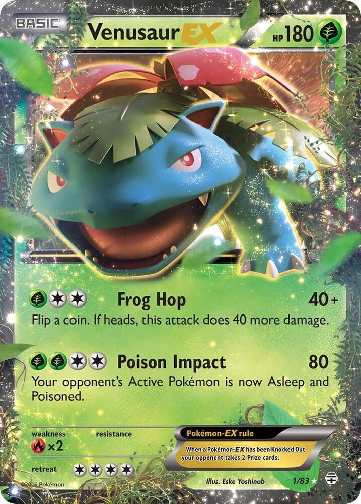 Venusaur EX 1/83 (Subasta)