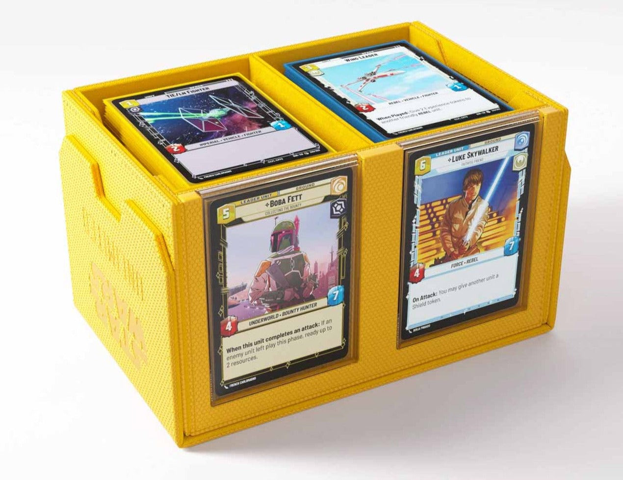 Star Wars Unlimited Double Deck Pod - Yellow-Kantocards