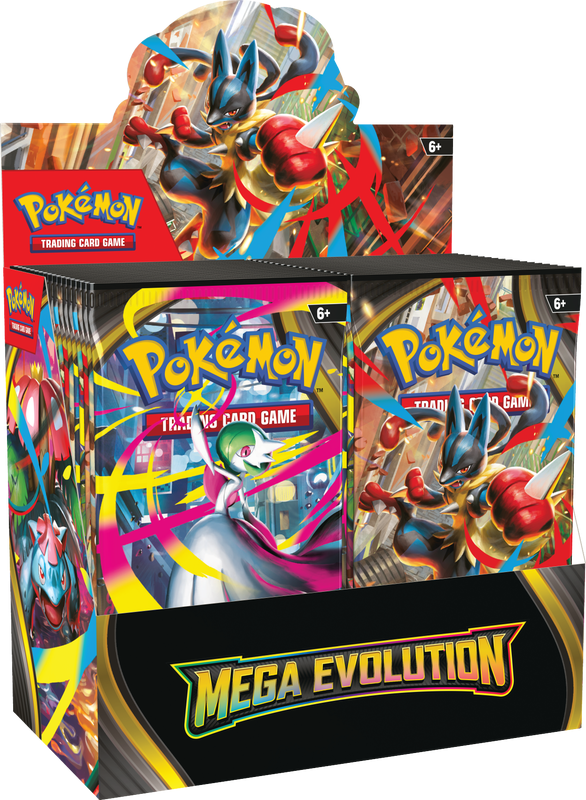 Mega Evolution - Booster Box (Version sin Carta Promo)