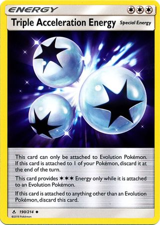 Triple Acceleration Energy 190/214 - ESPAÑOL -Kantocards