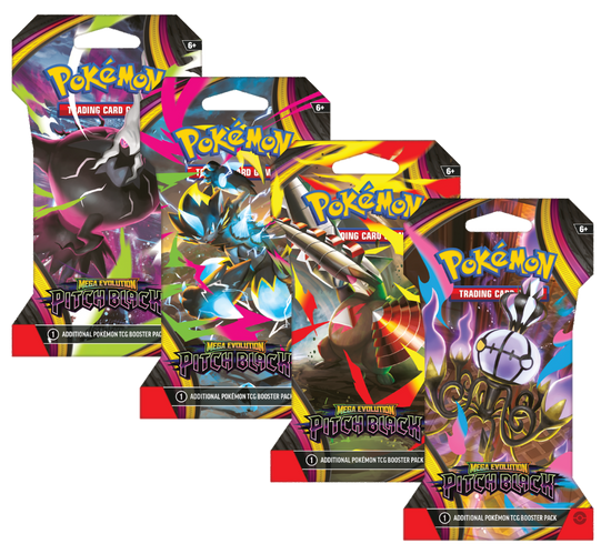 Pitch Black - Sleeved Booster