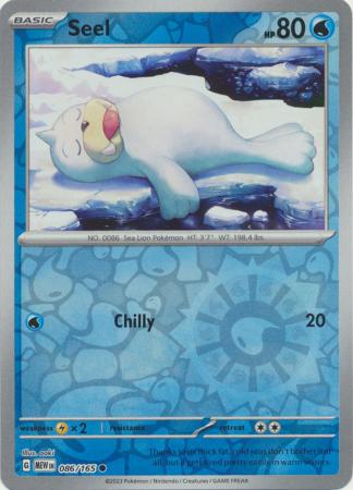 Seel 086/165 - Common - Reverse Holo-Kantocards