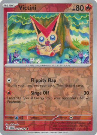 Victini 030/162 - Common - Reverse Holo-Kantocards