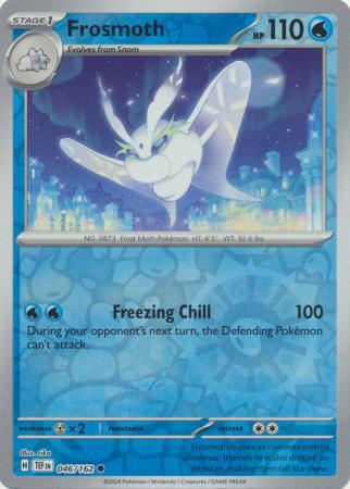 Frosmoth 046/162 - Common - Reverse Holo-Kantocards