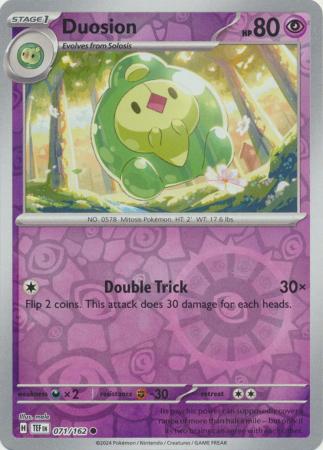 Duosion 071/162 - Common - Reverse Holo-Kantocards