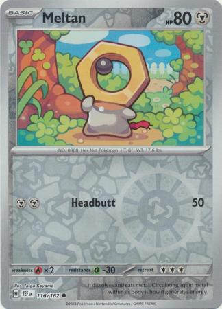 Meltan 116/162 - Common - Reverse Holo-Kantocards