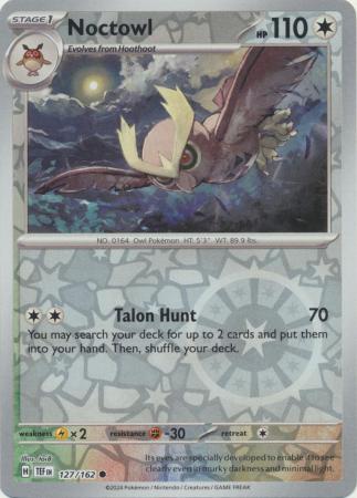 Noctowl 127/162 - Common - Reverse Holo-Kantocards
