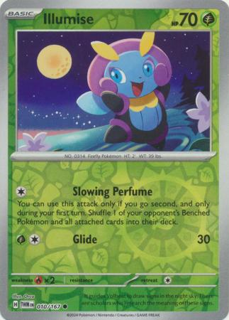 Illumise 010/167 - Common - Reverse Holo-Kantocards