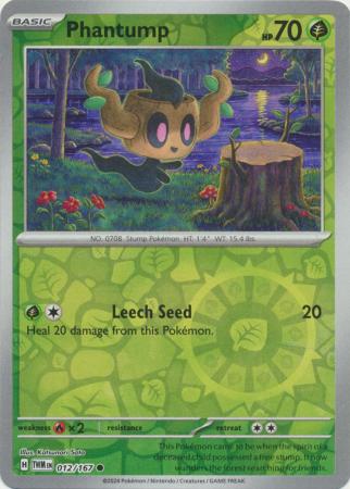 Phantump 012/167 - Common - Reverse Holo-Kantocards