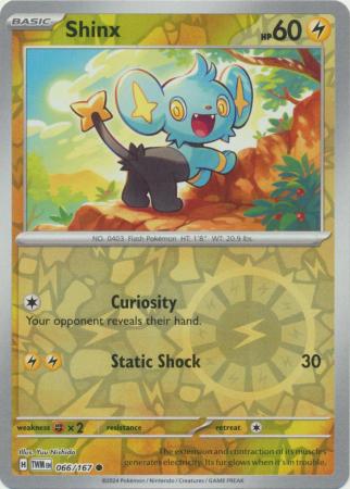 Shinx 066/167 - Common - Reverse Holo-Kantocards