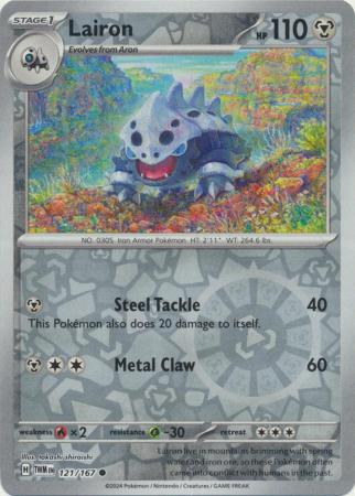 Lairon 121/167 - Common - Reverse Holo-Kantocards