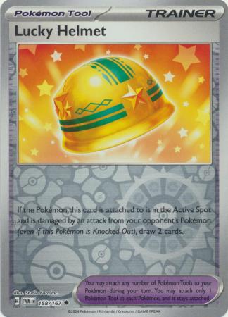 Lucky Helmet 158/167 - Uncommon - Reverse Holo-Kantocards