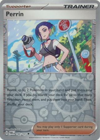 Perrin 160/167 - Uncommon - Reverse Holo-Kantocards
