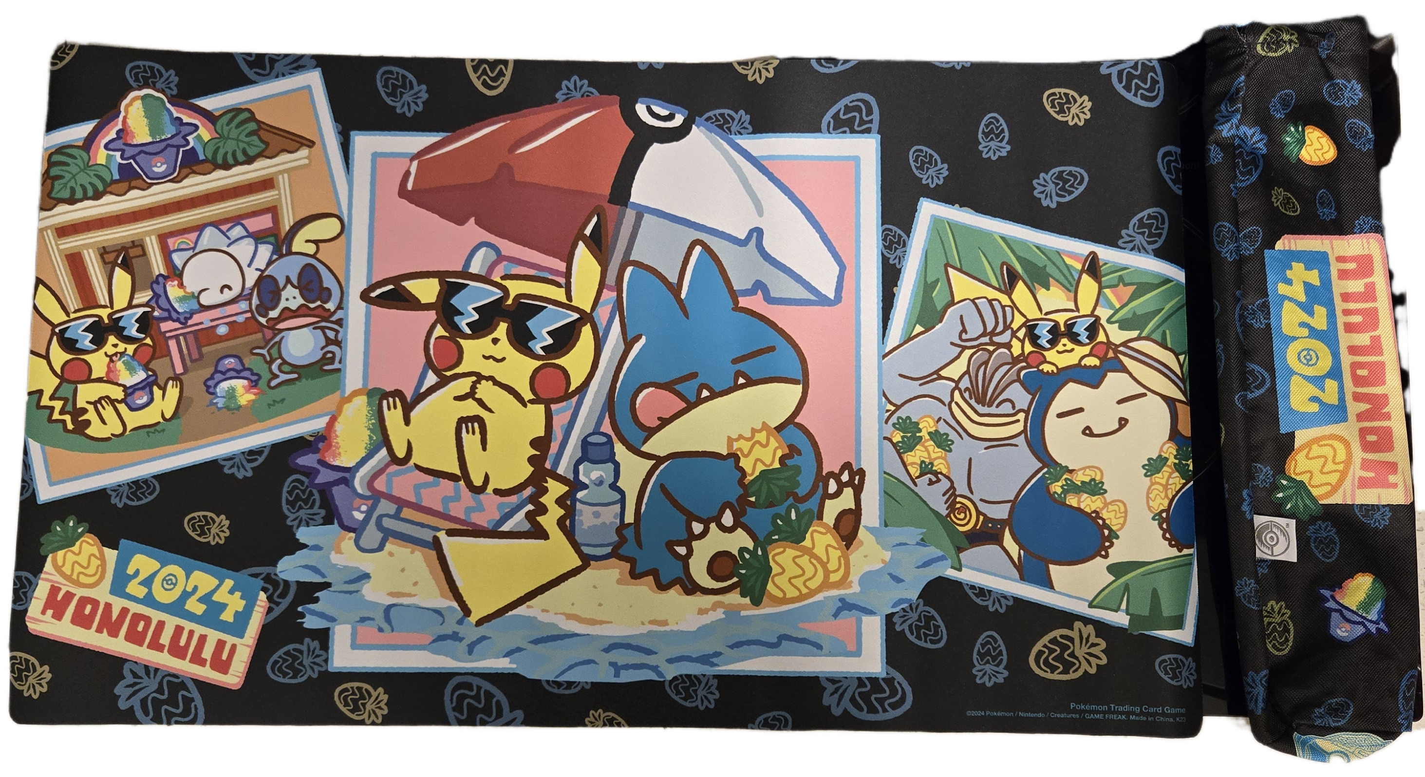 Playmat Honolulú 2024 (Pikachu/Munchlax)