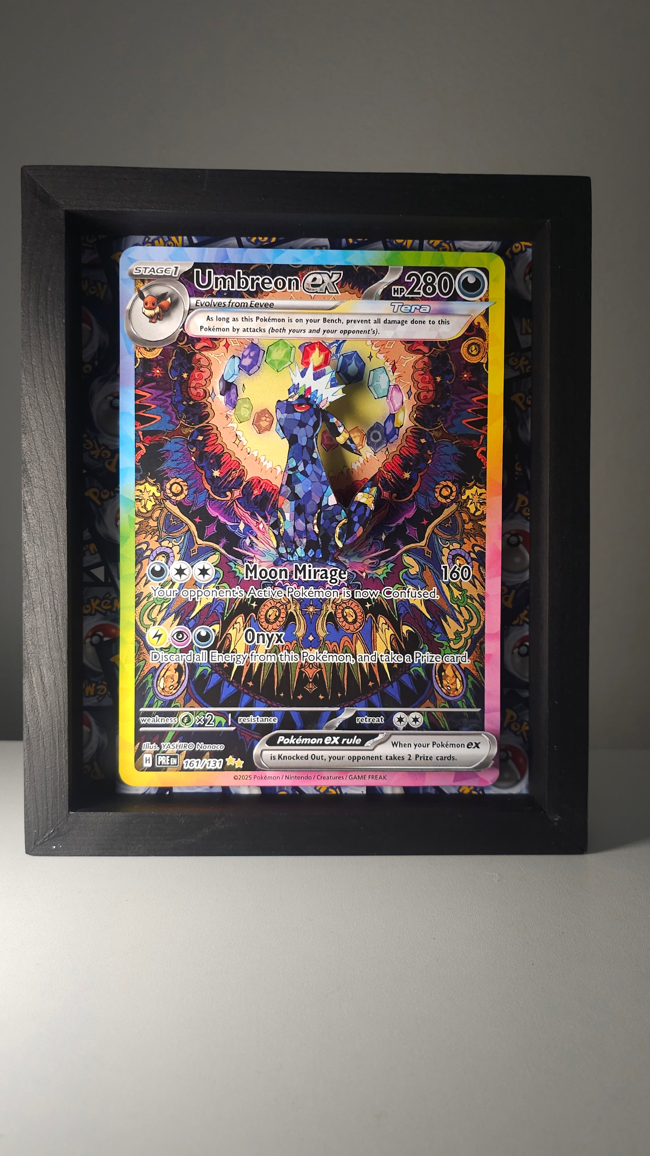 UMBREON EX CUADRO (SE ENTREGA EN 2 SEMANAS )-Kantocards