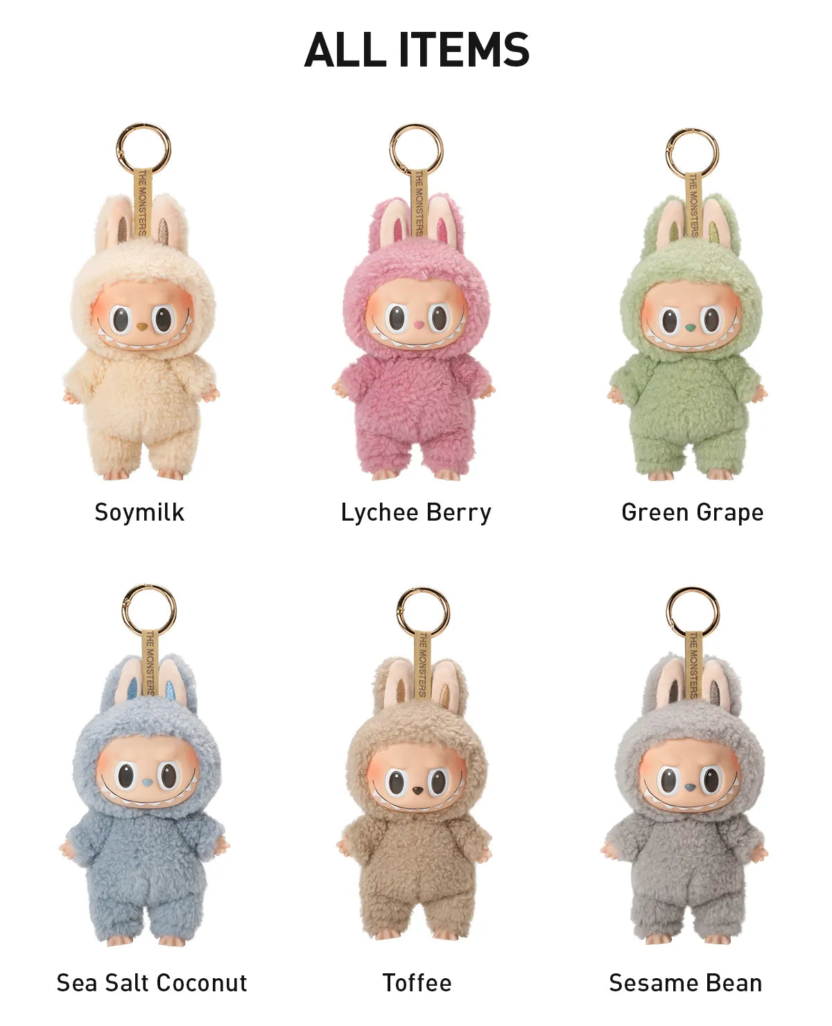 Labubu The Monsters - Series Exciting Macaron Vinyl Face - Blind Box