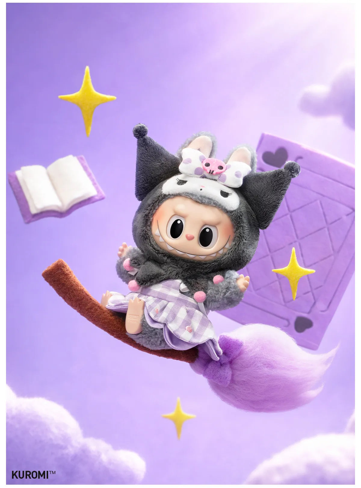 Labubu The Monsters × Hello Kitty and Friends Series - Vinyl Plush Pendant - Blind Box