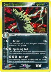 Dark Tyranitar 19/109 - Reverse Holo-Kantocards