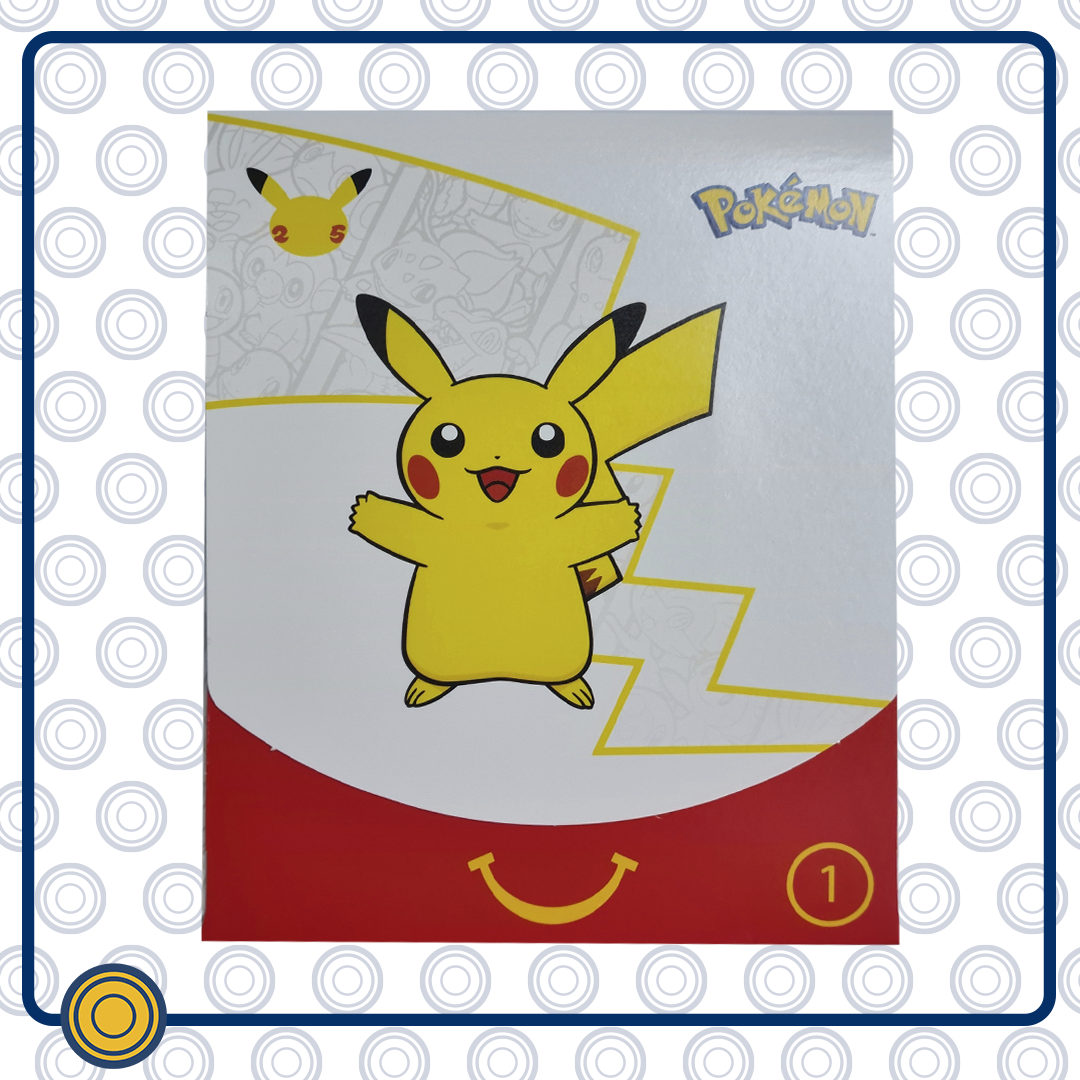 Sobre McDonald's 25 Aniversario Blanco