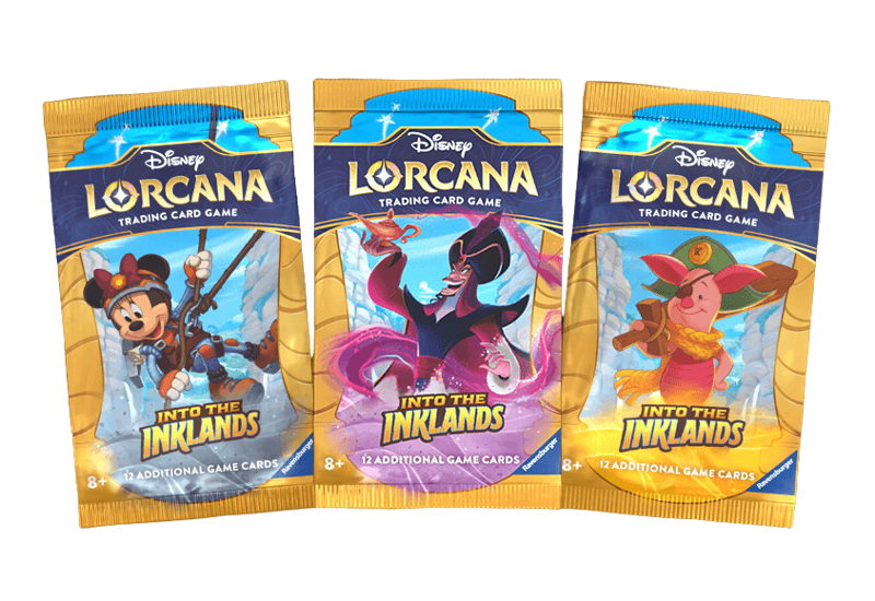 1 Booster Pack Disney Lorcana Set 3 "Into the Inklands"-Kantocards