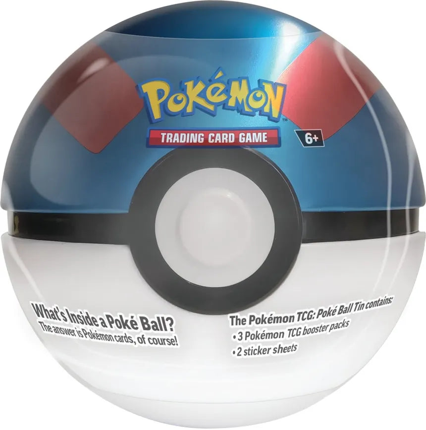 Pokeball Tin (2025) - GREAT BALL