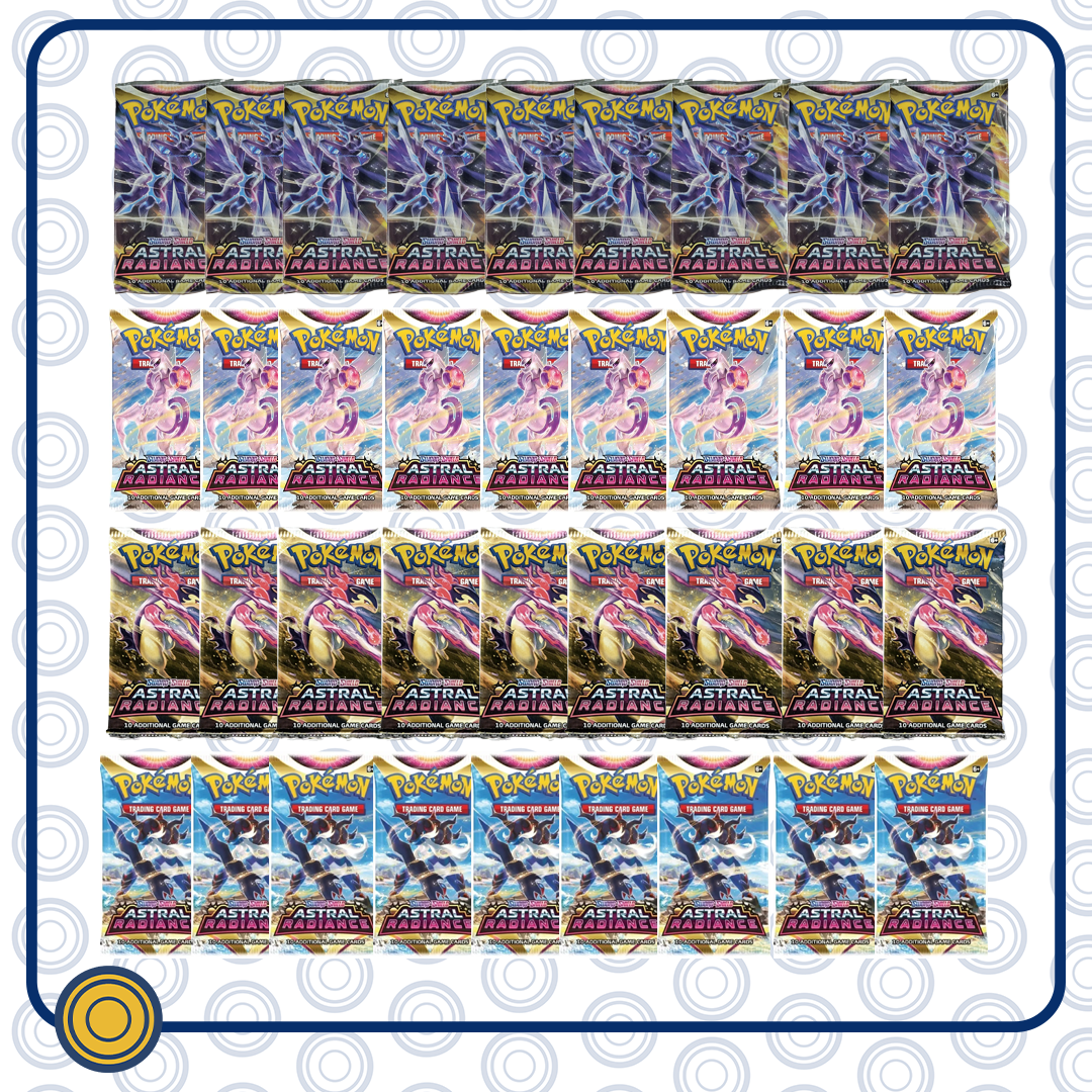 36 Booster packs Equivalente a 1 Booster box - Astral Radiance Español-Kantocards