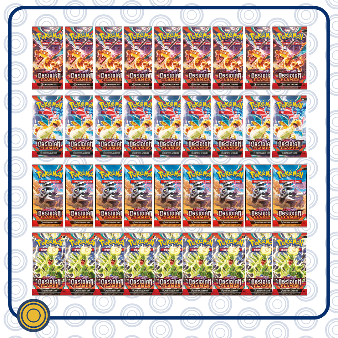 36 Sobres Obsidian Flames (Equivalente a Booster Box )- Ingles-Kantocards