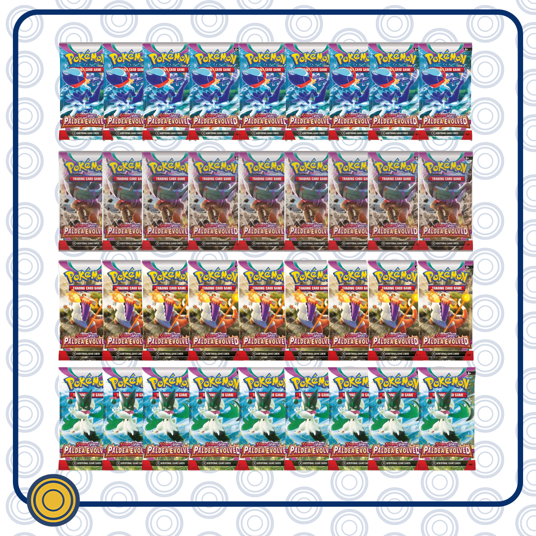 36 Sobres Paldea Evolved (Equivalente a Booster Box)-Kantocards