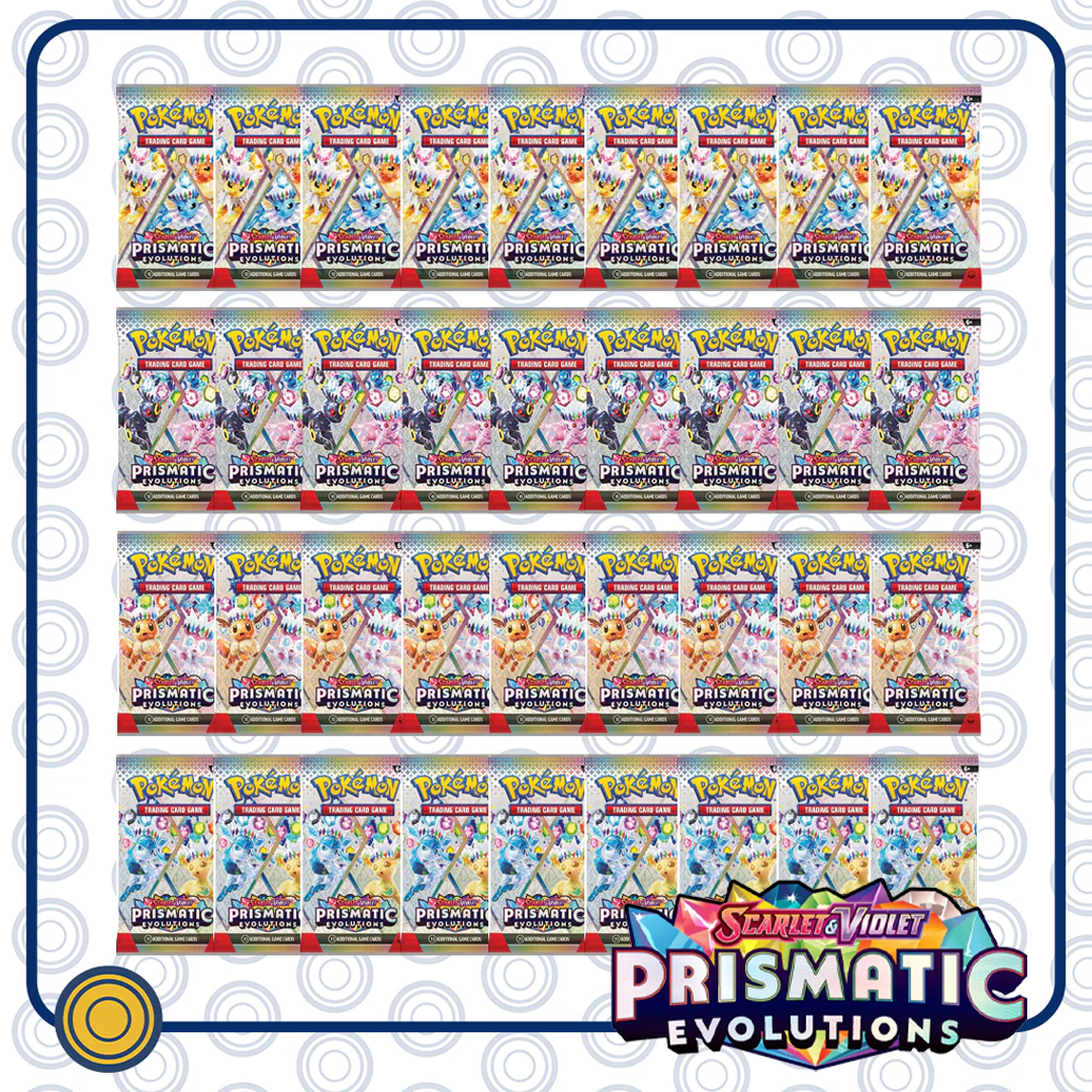 Prismatic Evolutions - 36 Booster Packs (Equivalente a 1 Booster Box)