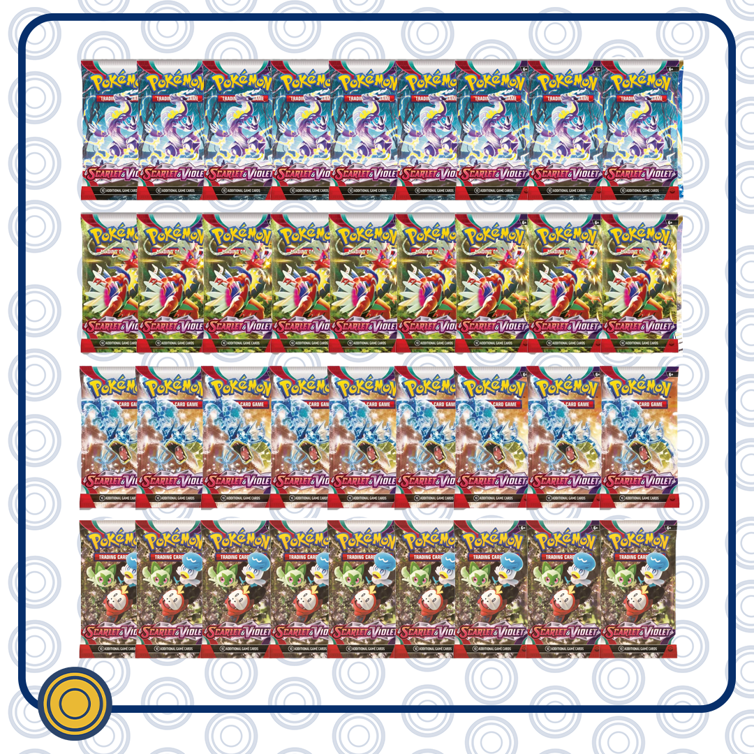 36 Sobres sueltos Scarlet & Violet (Equivalente a una booster Box)-Kantocards