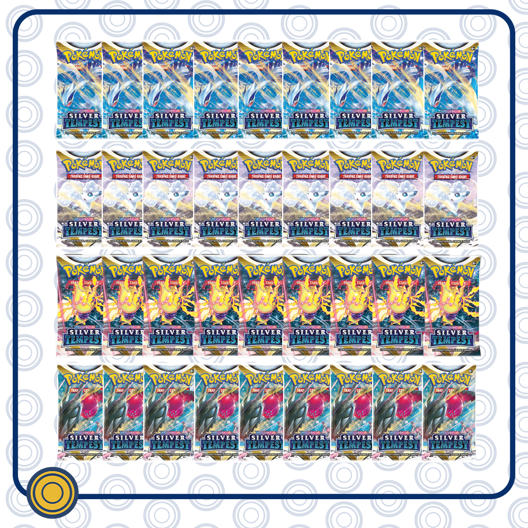 36 Booster Pack Equivalente 1 Booster Box - Silver tempest-Kantocards